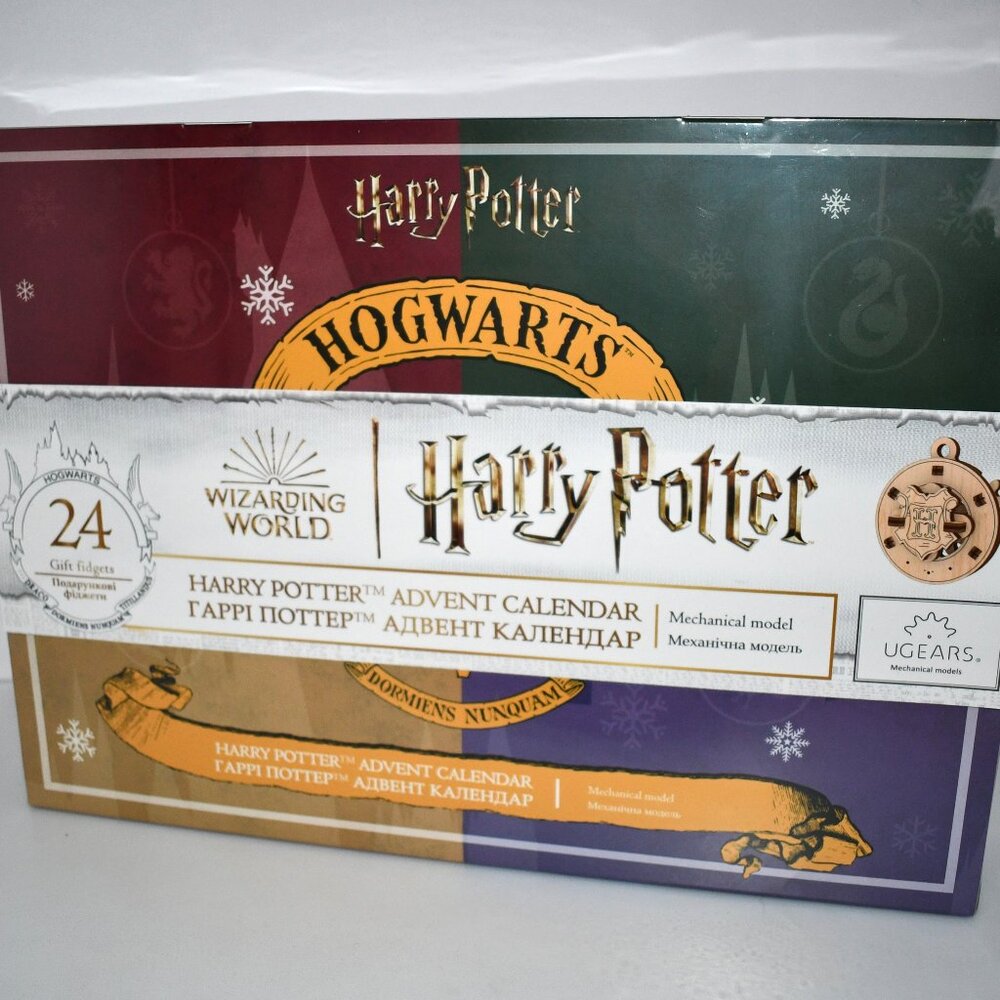 UGEARS Harry Potter Advent Calendar #UTG0115 NWT